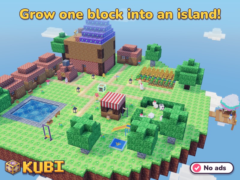Grow one block into an island! A big, lively island