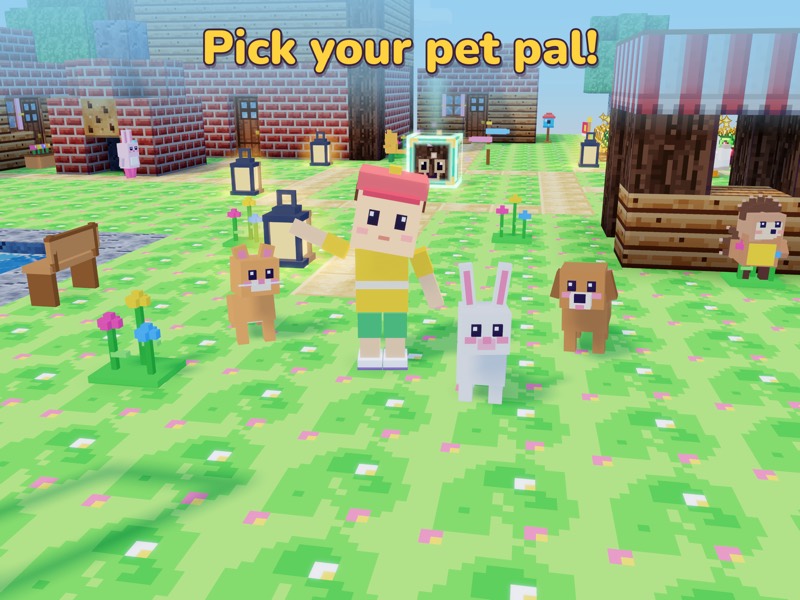 Pick your pet pal! A cat, a rabbit and a dog